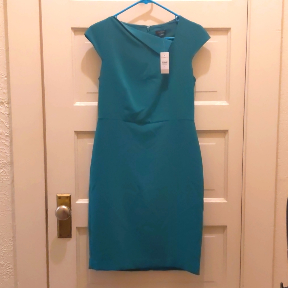 Ann Taylor Teal Dress